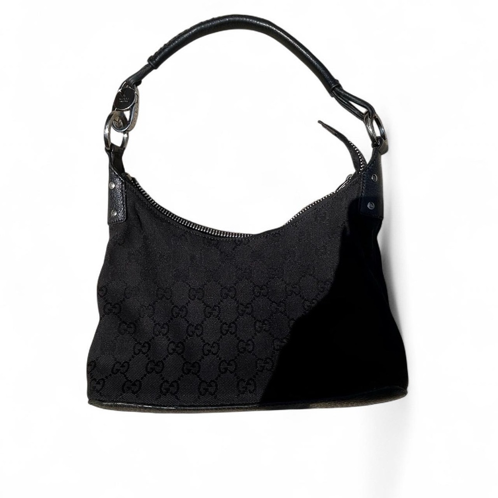 Gucci Black Hobo Bag with Slouchy Design